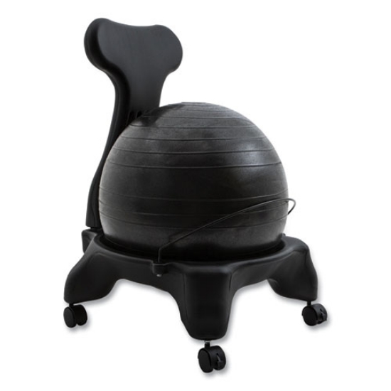 Picture of Fitpro Ball Chair, Supports Up To 200 Lb, Gray