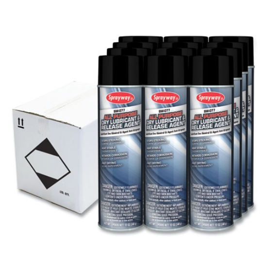 Picture of All Purpose Dry Lubricant and Release Agent, 12 oz, Dozen