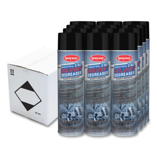 Picture of C-60 Industrial Solvent Degreaser, 20 oz, Dozen