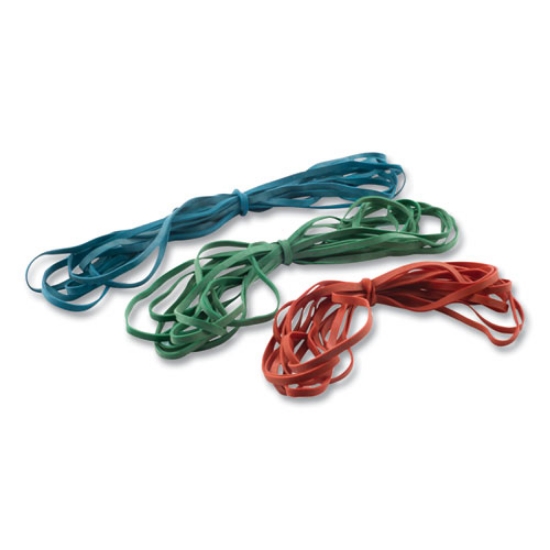 Picture of SuperSize Bands, 0.25" x 17", 4,060 psi Max Elasticity, Blue, 12/Pack