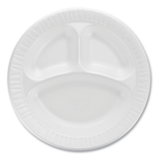 Picture of PLATE,3COMP,FOAM,500/C,WH