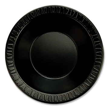 Picture of Quiet Classic Laminated Foam Dinnerware, Bowl, 12" Dia, Black, 1,000/carton