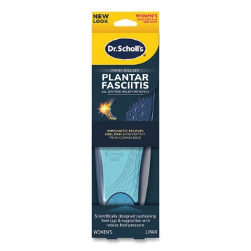 Picture of Plantar Fasciitis All-Day Pain Relief Orthotics for Women, Women's Size 6 to 10, Blue