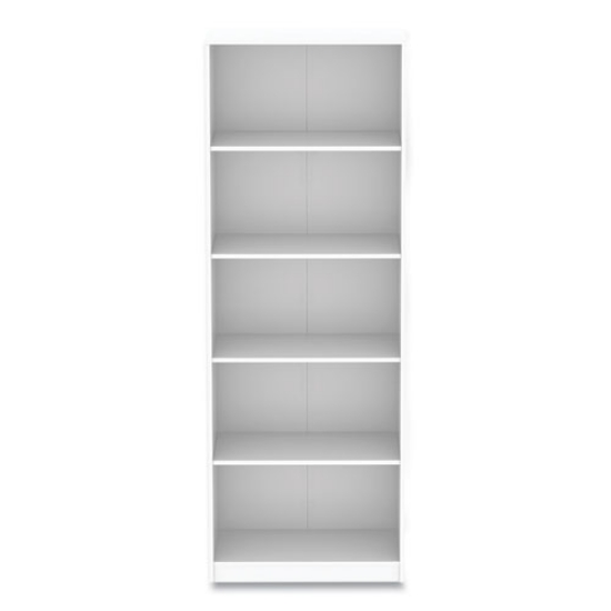 Picture of Five-Shelf Bookcase, 27.56" x 11.42" x 77.56", White