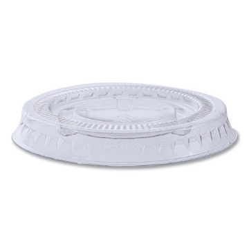 Picture of Souffle/portion Cup Lids, Fits 1 Oz Portion Cups, Clear, 2,500/carton