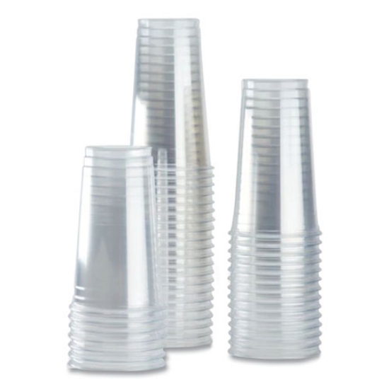 Picture of PET Plastic Cups, 32 oz, Clear, 300/Carton