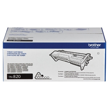 Picture of Brother TN-820 High Yield Black Toner Cartridge (8000 Yield)
