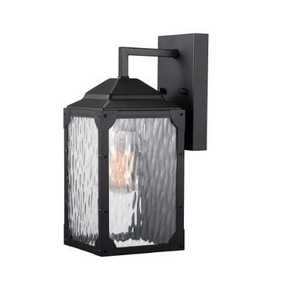 Picture of GLOBE ELECTRIC 44216 WALL SCNC MILLER 1LT BLK (EA)