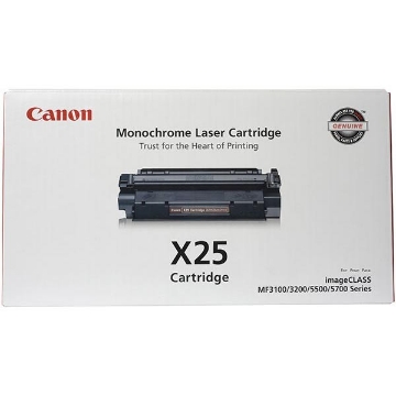 Picture of Canon 8489A001AA (X-25) Black Copier Toner (2500 Yield)