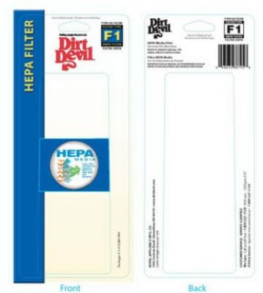 Picture of HOOVER INC 3JC0280000 VAC FILTER HEPA F-1 (EA)