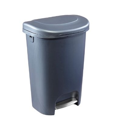 Picture of RUBBERMAID COMMERCIAL 2104625 TRASH CAN STEPON 13G GRY (PK-4-EA)
