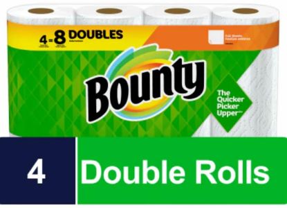 Picture of Bounty 80798326 PPR TWLS WHT 2PLY 4PK (PK-6-EA)