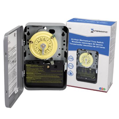 Picture of INTERMATIC INC T103D89 MECH TIMR SWTCH 24H 120V (EA)