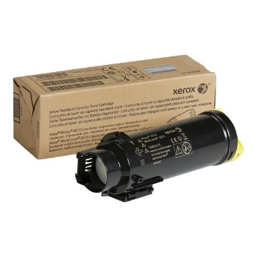 Picture of Xerox 106R03475 High Yield Yellow Toner Cartridge (2400 Yield)