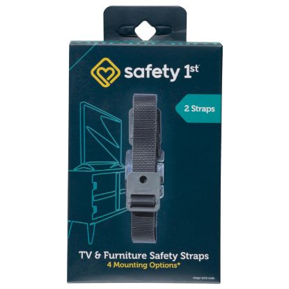 Picture of SAFETY 1ST HS304 FURNITURE STRAP BLK 2PK (EA)