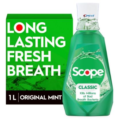 Picture of PROCTGAMBL 95662 MOUTHWASH,SCOPE/CREST,1LT (EA)
