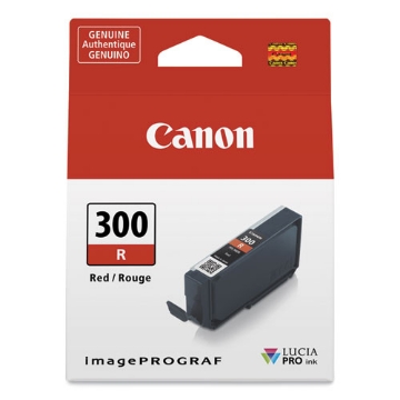 Picture of Canon 4199C002 (PFI-300R) Red Ink Cartridge