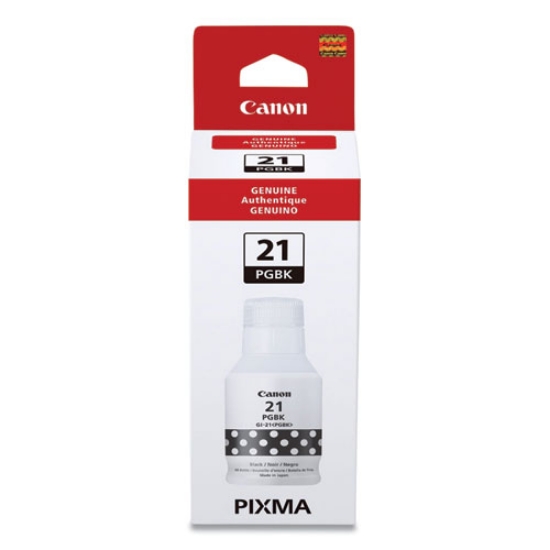 Picture of Canon 4526C001 (GI-21Bk) Black Ink Bottle (140 ml)