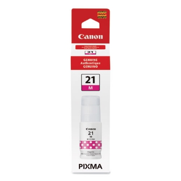 Picture of Canon 4538C001 (GI-21M) Magenta Ink Bottle (70 ml)