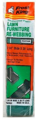 Picture of FROST CUTLERY CO PW39W LAWN CHAIR WEBBNG WHITE (EA)