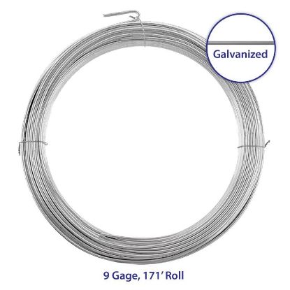 Picture of AMERICAN POSTS LLC 810W019171 SMOOTH WIRE9GA GALV 171' (EA)