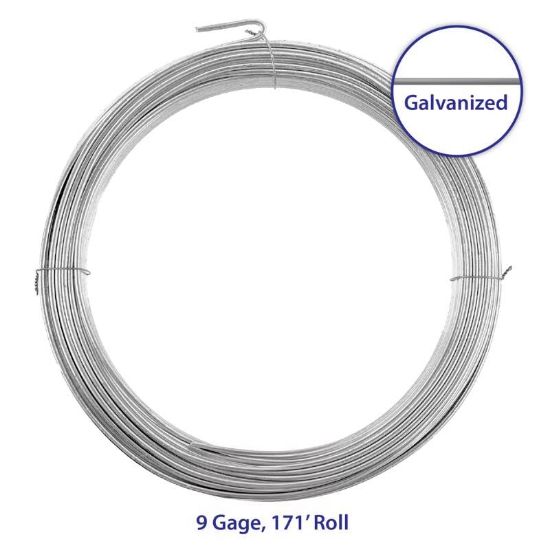 Picture of AMERICAN POSTS LLC 810W019171 SMOOTH WIRE9GA GALV 171' (EA)