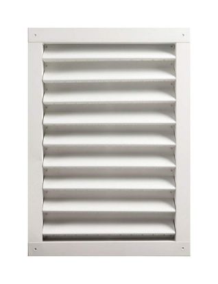 Picture of LL BUILDING PRODUCTS DA1824W LOUVER WHT ALUM 18"X24" (EA)