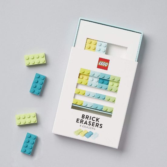 Picture of Lego 7963-6 BRICK ERASERS RUBBER 8PC (EA)