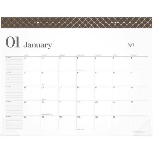Picture of CALENDAR,WORKSTYLE M D,WH
