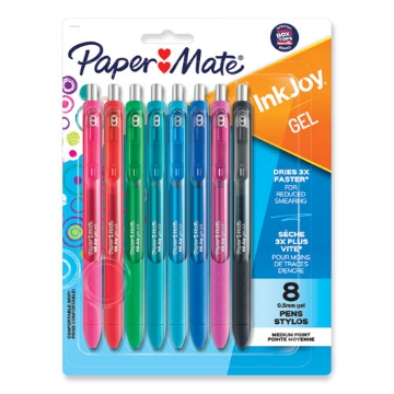 Picture of PEN,GEL,0.5MM,8,ASST