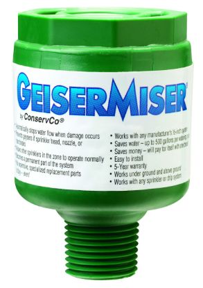 Picture of CONSERVCO WATER CONSERVATION PROD NMG-49 SPRINKLER SHUTOFF 1/2" (EA)