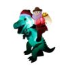 Picture of A Holiday Company CH19088-180 INFLAT DINO W/SANTA 6' (EA)