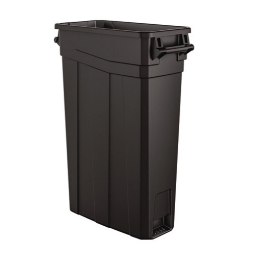 Picture of CAN,23GAL ,SLIM,TRASH,BK