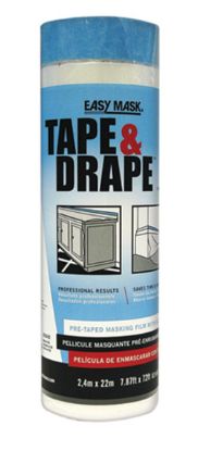 Picture of EASY MASK 396490 DROPCLOTH TAPED 8'X72' (EA)