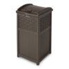Picture of SUNCAST CORPORATION GHW1732 Suncast Resin Wicker Trash Hideaway Java (EA)