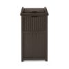 Picture of SUNCAST CORPORATION GHW1732 Suncast Resin Wicker Trash Hideaway Java (EA)