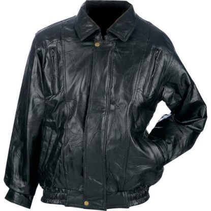 Picture of Bf Systems GFCOATM Maxam   Brand Italian Mosaic Design Genuine Top Grain Lambskin Leather Jacket (EA)