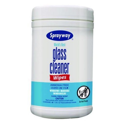 Picture of WIPES,GLS CLNR,6-40CT