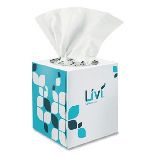 Picture of TISSUE,CB,FACIAL,90S,WH