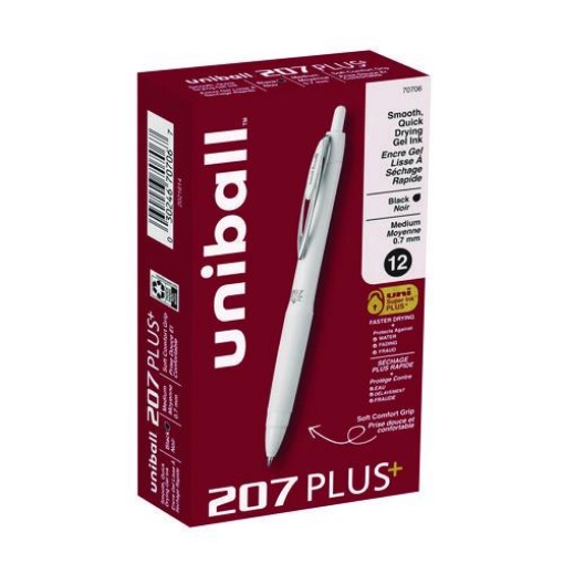 Picture of PEN,207+,.7,WH BRL,DZ,BK