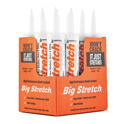 Picture of SASHCO INC (SEALANTS) 10006 CAULK BGSTRTCH CLR10.5OZ (PK-12-EA)