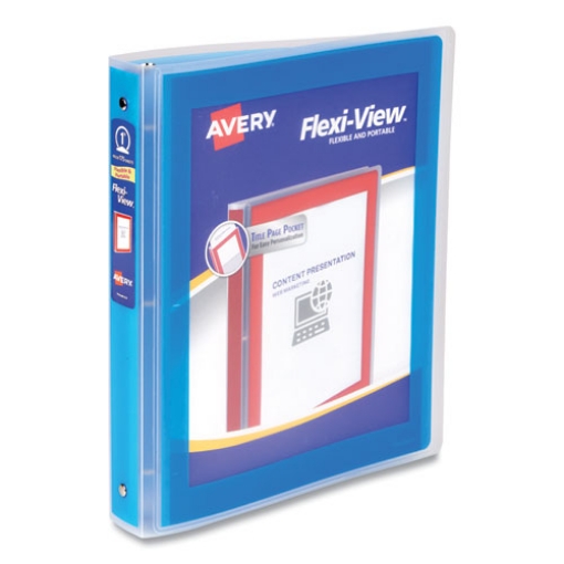 Picture of BINDER,1INCH,RND RING,BL