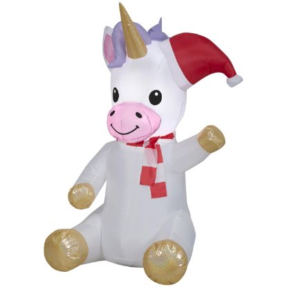 Picture of Gemmy Industries 113728 INFLATBLE SITTNG UNICORN (EA)