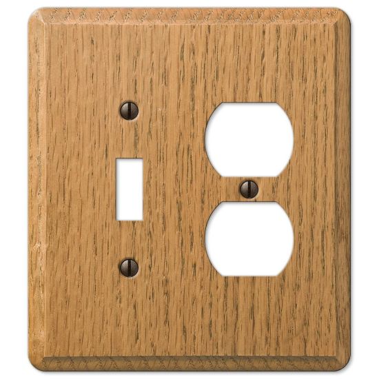 Picture of Amerelle 901TDL WALLPLATE OAK 2GNG DP/TG (EA)