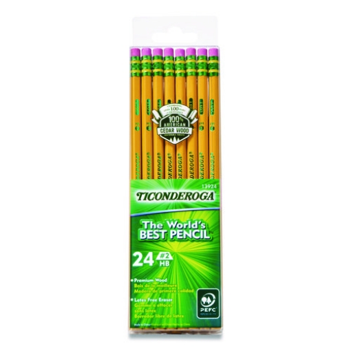 Picture of PENCIL,YELLOW,#2,PENCL,24