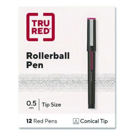 Picture of PEN,ROLLERBALL,RD,12/PK