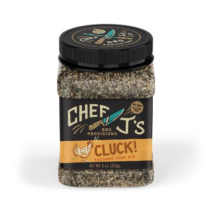 Picture of CHEF J'S BBQ PROVISIONS CLUCKRUB-CS BBQ RUB CLUCK 8OZ (EA)