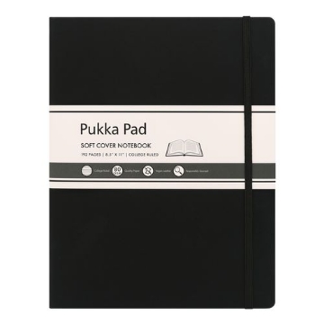 Picture of NOTEBOOK,8.5X11,LG,BK