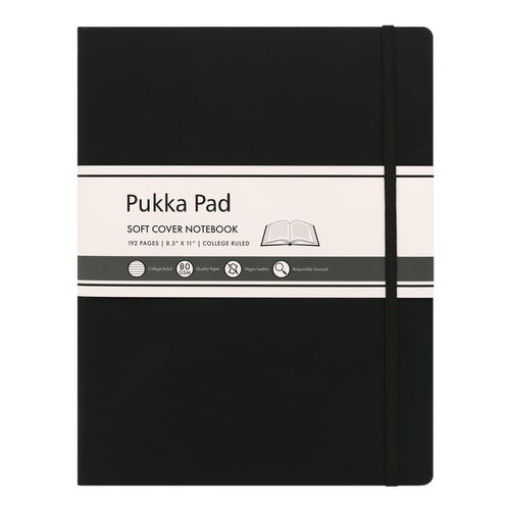 Picture of NOTEBOOK,8.5X11,LG,BK