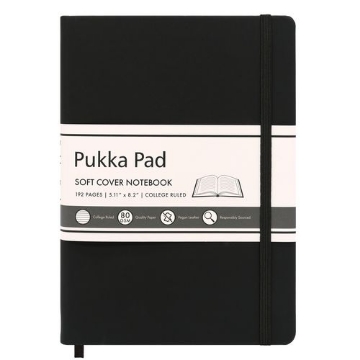 Picture of NOTEBOOK,8X5,SMALL,BK